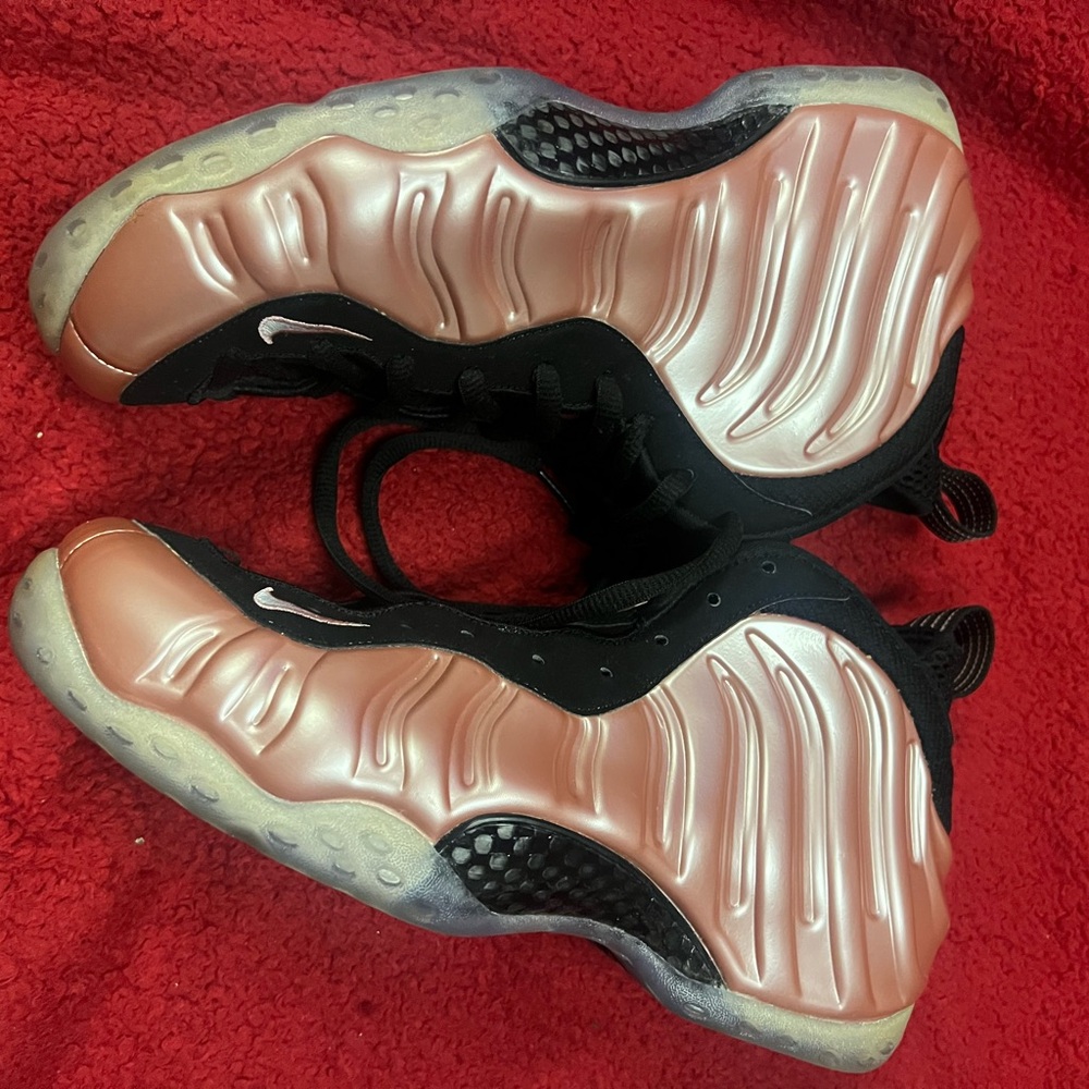 Nike Rose (Pink)Foamposites 7Y, Men 7, Women 8.5